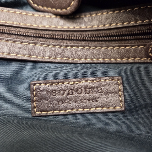 Sonoma Life + Style Oversized Dark Blue Purse - Picture 7 of 7